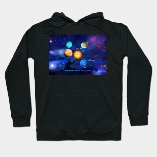 The Planets of our Solar System Hoodie